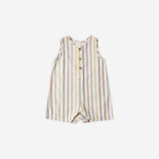 RYLEE + CRU MAVERICK ROMPER - VALENCIA STRIPE