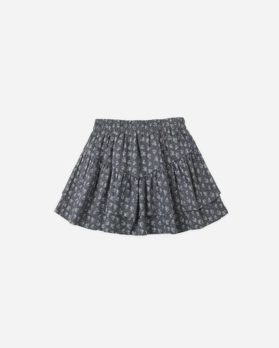 RYLEE + CRU TIERED MINI SKIRT - HEART DITSY