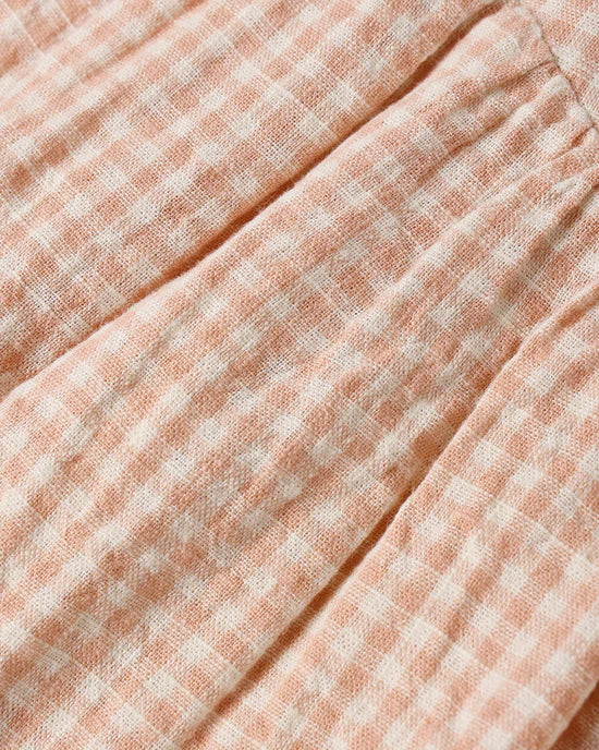 RYLEE + CRU ROXY ROMPER - PETAL GINGHAM