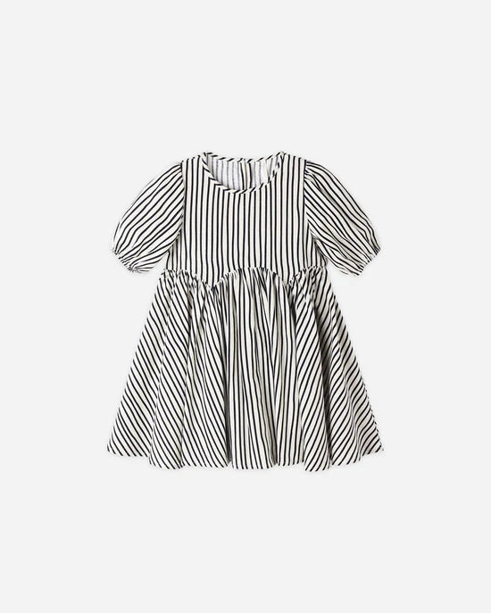 RYLEE + CRU ROSE DRESS - WAVY STRIPE