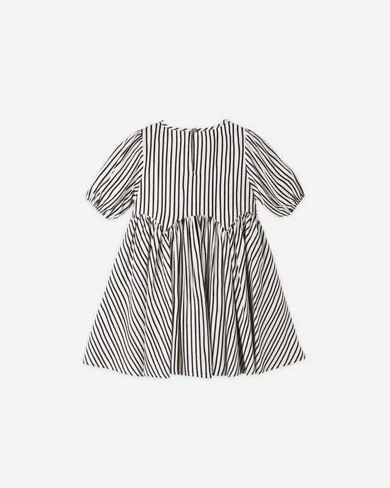 RYLEE + CRU ROSE DRESS - WAVY STRIPE