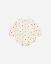 RYLEE + CRU SPONGEY KNIT ROMPER - DAISY