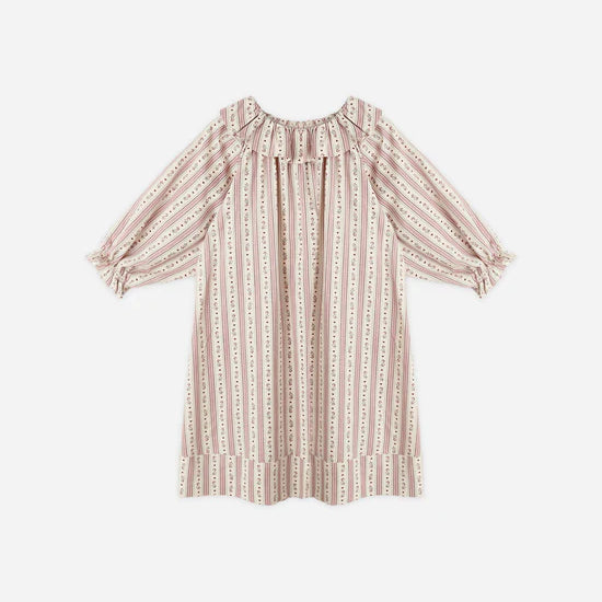 RYLEE + CRU GIRLS NIGHTGOWN - CANDY CANE STRIPE