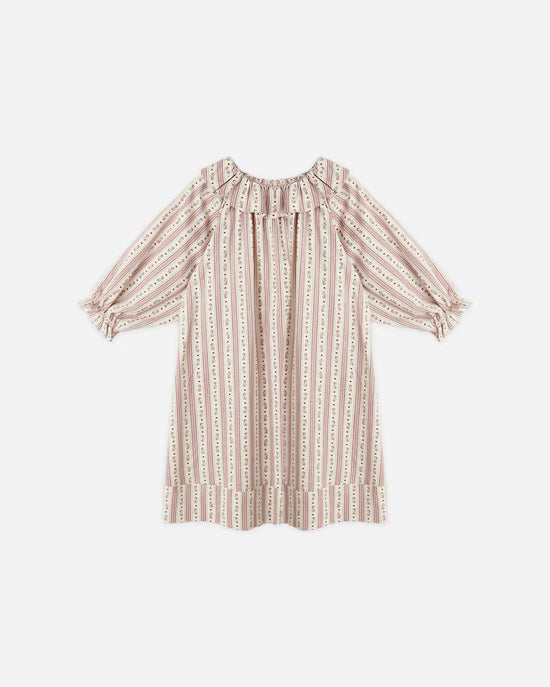 RYLEE + CRU GIRLS NIGHTGOWN - CANDY CANE STRIPE