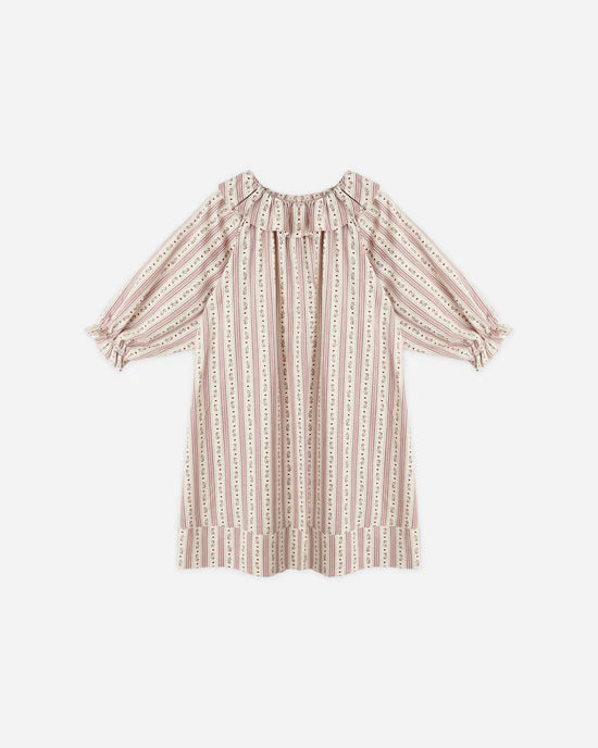 RYLEE + CRU GIRLS NIGHTGOWN - CANDY CANE STRIPE