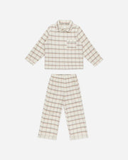 RYLEE + CRU LONG SLEEVE PJS - HOLIDAY PLAID