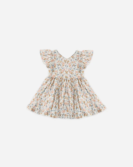 RYLEE + CRU LILA DRESS - FLOWER FIELD