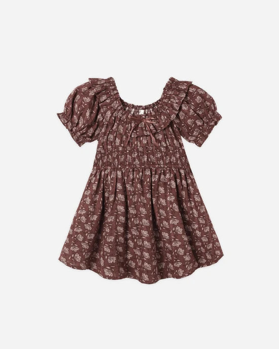 RYLEE + CRU DILLON DRESS - MULBERRY IRIS