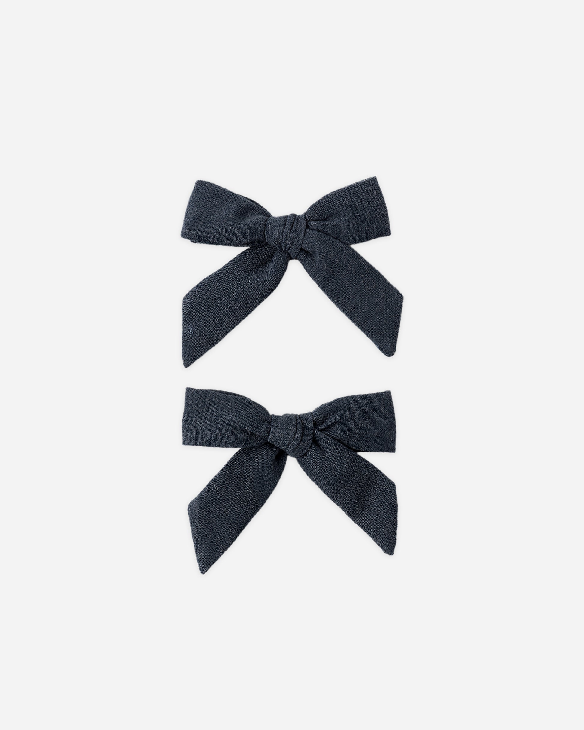 RYLEE + CRU 2PK BOWS - NAVY