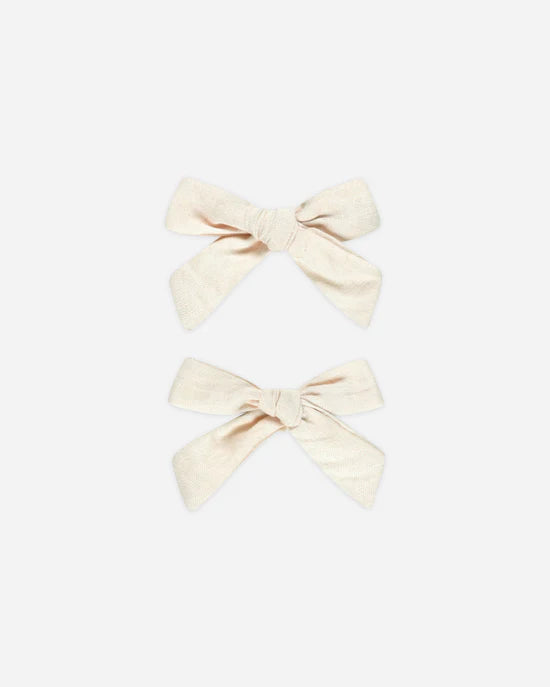 RYLEE + CRU 2PK BOWS - ANTIQUE