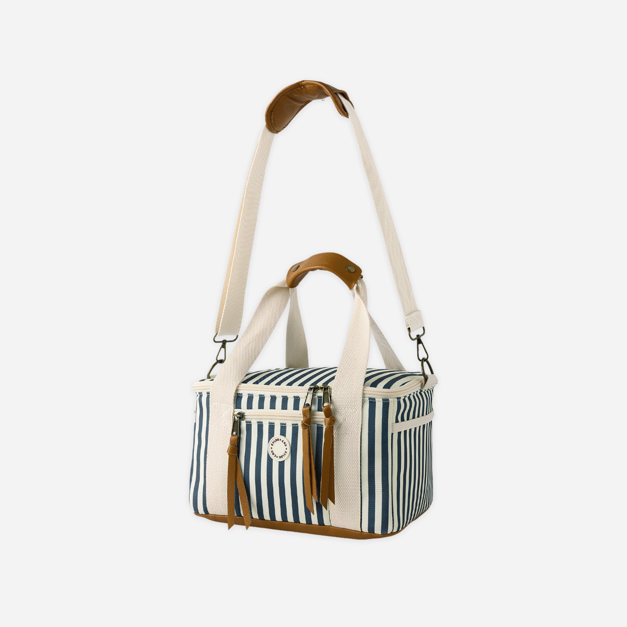 RYLEE + CRU COOLER BAG - NAVY STRIPE