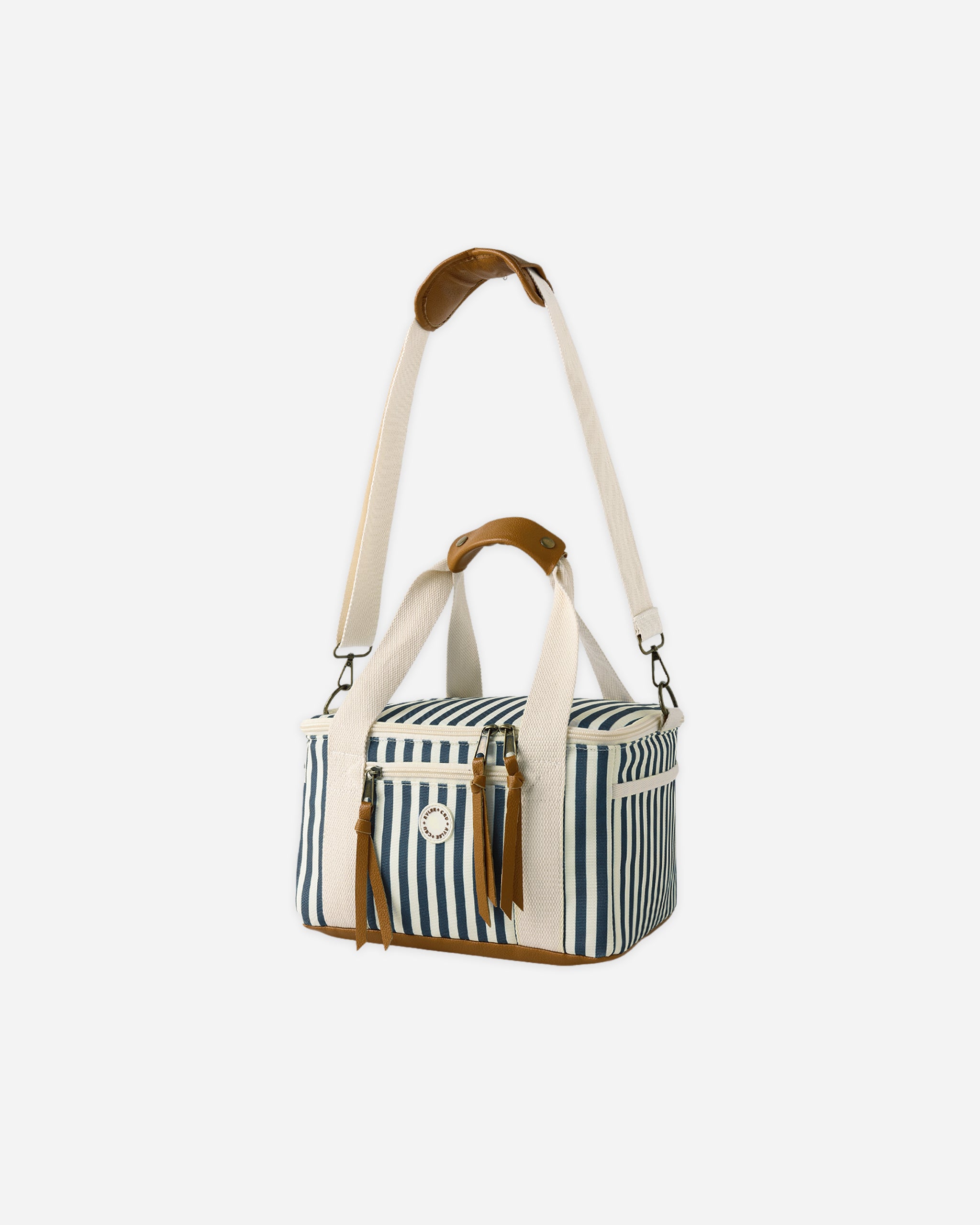 RYLEE + CRU COOLER BAG - NAVY STRIPE