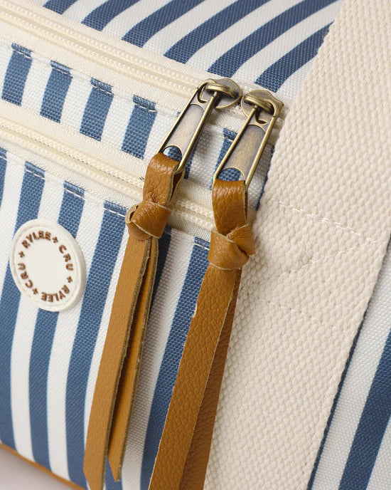 RYLEE + CRU COOLER BAG - NAVY STRIPE