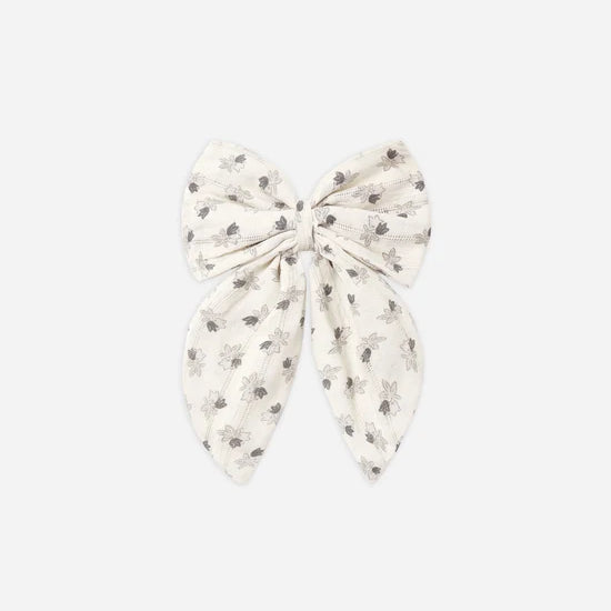 RYLEE + CRU OVERSIZED BOW - VINTAGE FLEUR