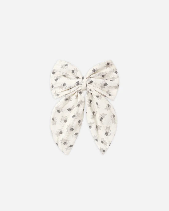 RYLEE + CRU OVERSIZED BOW - VINTAGE FLEUR