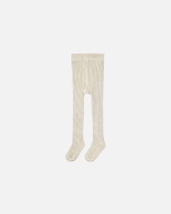 RYLEE + CRU RIBBED TIGHTS - IVORY