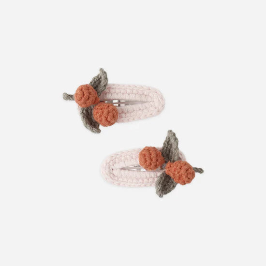 RYLEE + CRU CROCHET CLIP SET - SHELL
