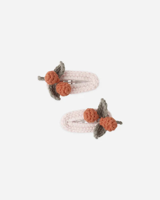 RYLEE + CRU CROCHET CLIP SET - SHELL