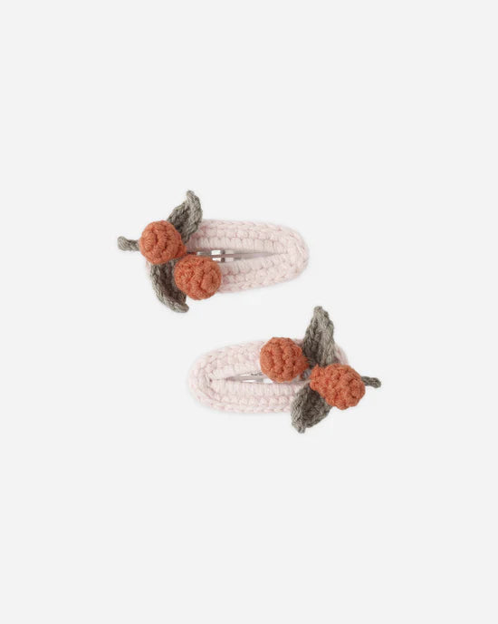 RYLEE + CRU CROCHET CLIP SET - SHELL