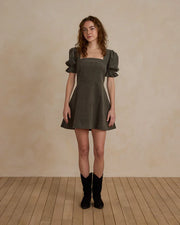 RYLEE + CRU CLAUDIA DRESS - FOREST