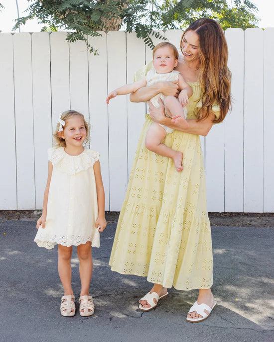 RYLEE + CRU MARINA DRESS - IVORY