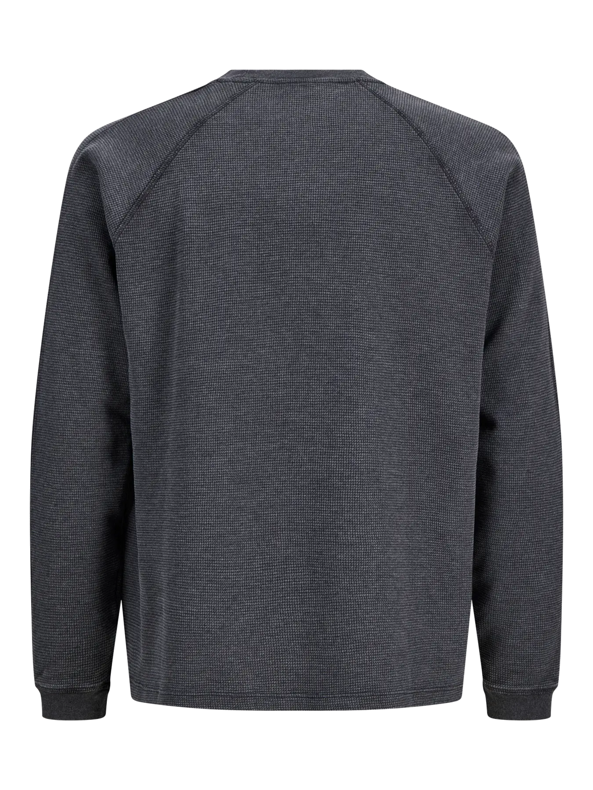 JJ GRAVITY WAFFLE LONG SLEEVE - BLACK