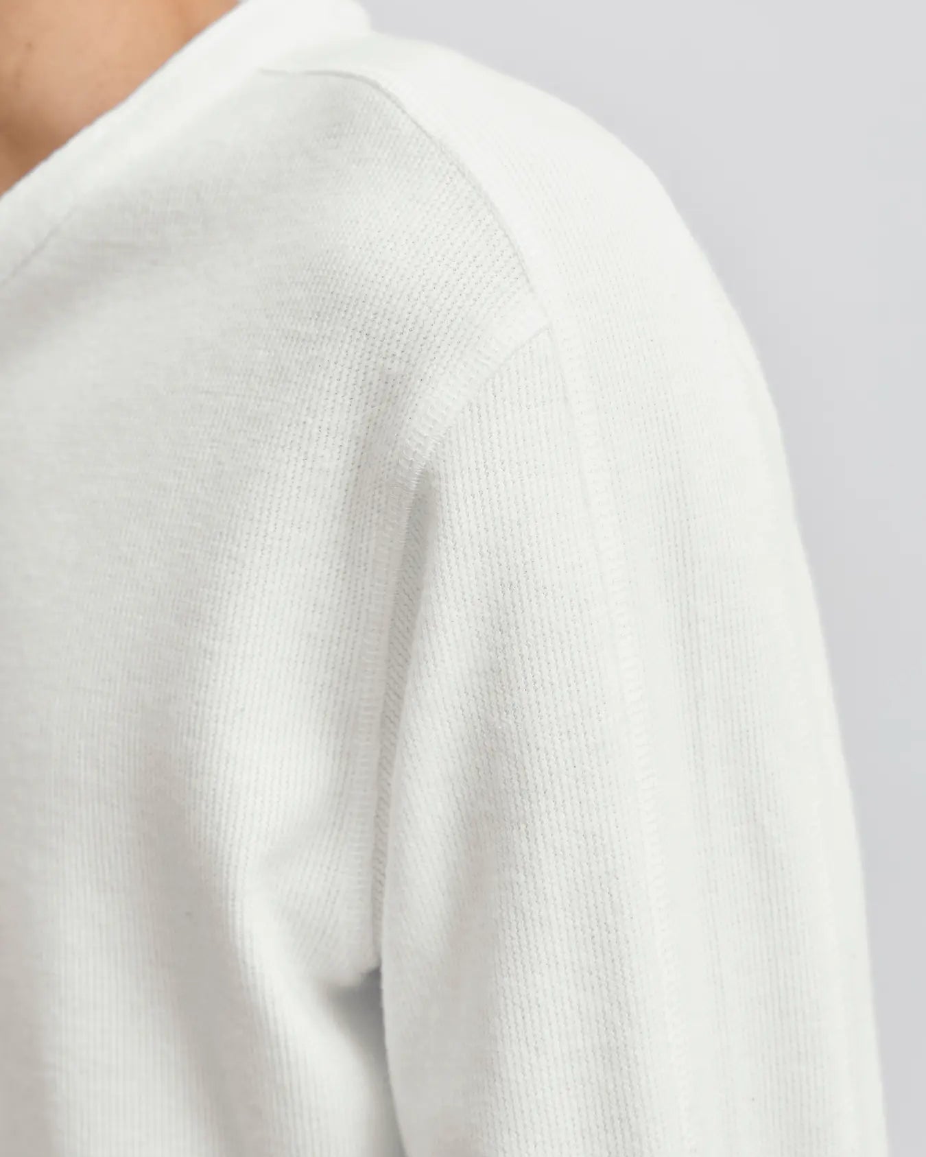 JJ TYRELL LS HENLEY - CLOUD DANCER