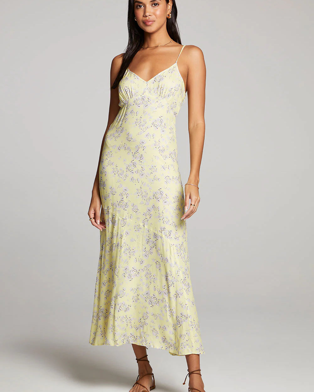 SALTWATER LUXE SHARICE DRESS - SUNGLOW
