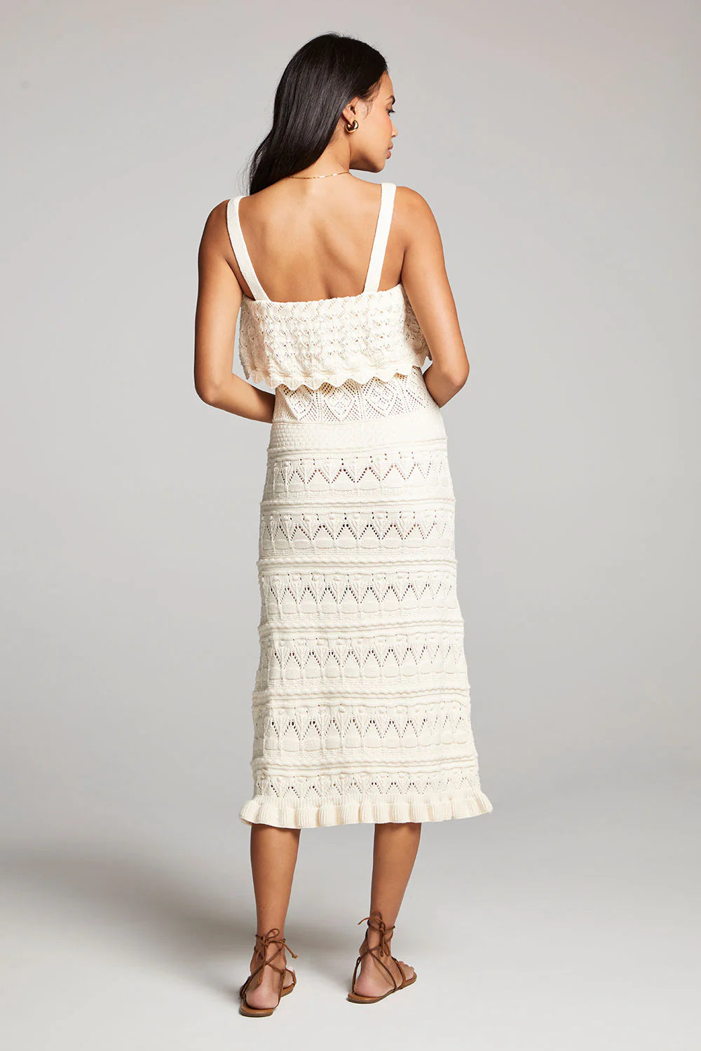 SALTWATER LUXE KENDRA DRESS - NATURAL