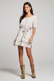 SALTWATER LUXE VENTURA DRESS - KEY LIME