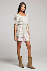 SALTWATER LUXE VENTURA DRESS - KEY LIME