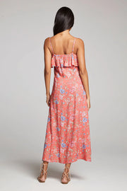 SALTWATER LUX VICTORYA MAXI DRESS - POPPY