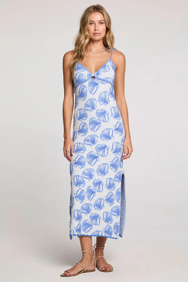SALTWATER LUXE MILLEY DRESS - OCEAN