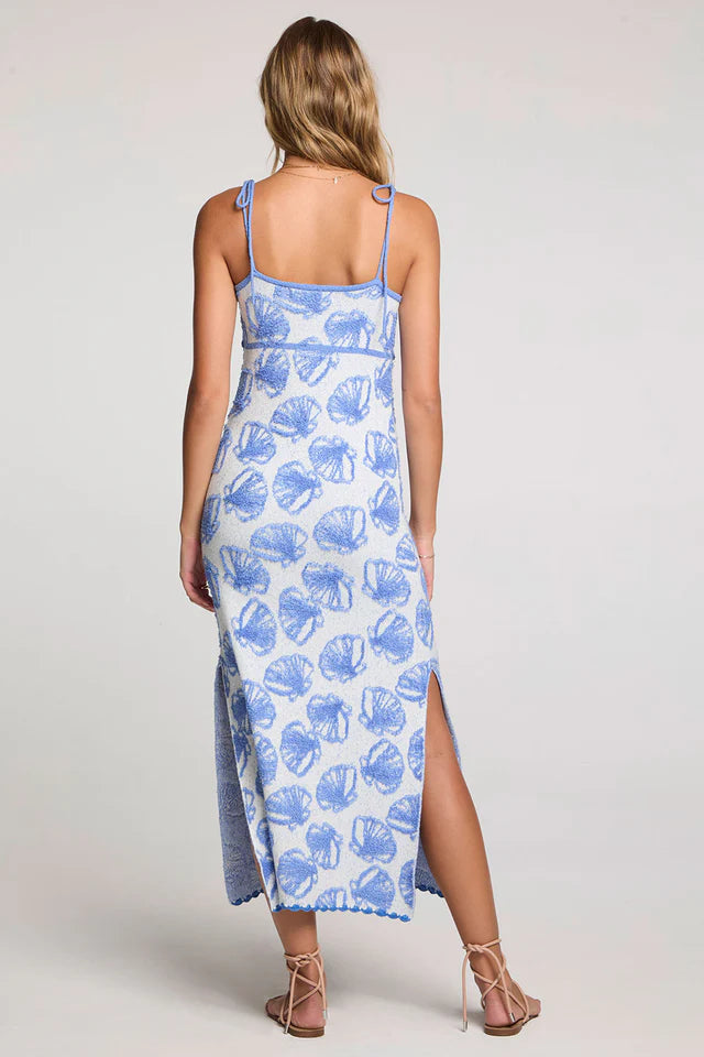 SALTWATER LUXE MILLEY DRESS - OCEAN