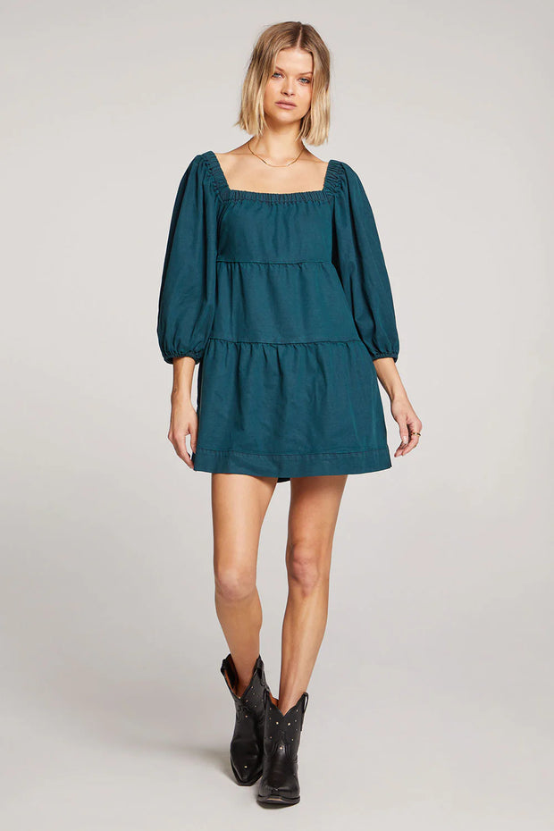 SALTWATER LUXE LAURA DRESS - TWILIGHT