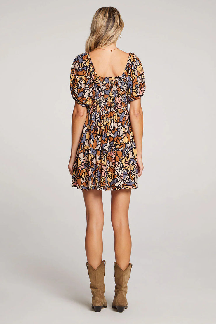 SALTWATER LUXE PARDEE MINI DRESS - MULTI