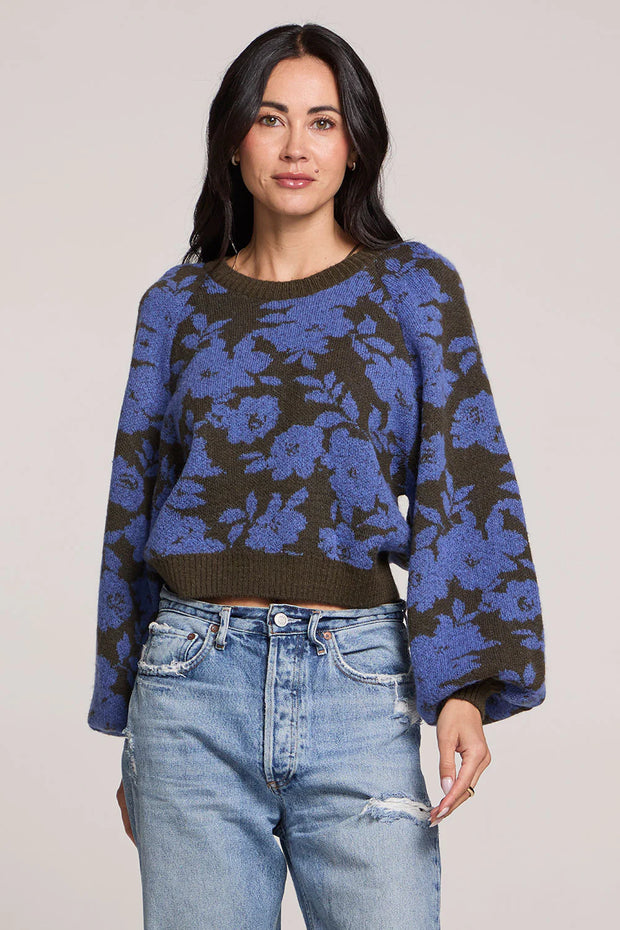 SALTWATER LUXE NOBLE SWEATER - COBALT