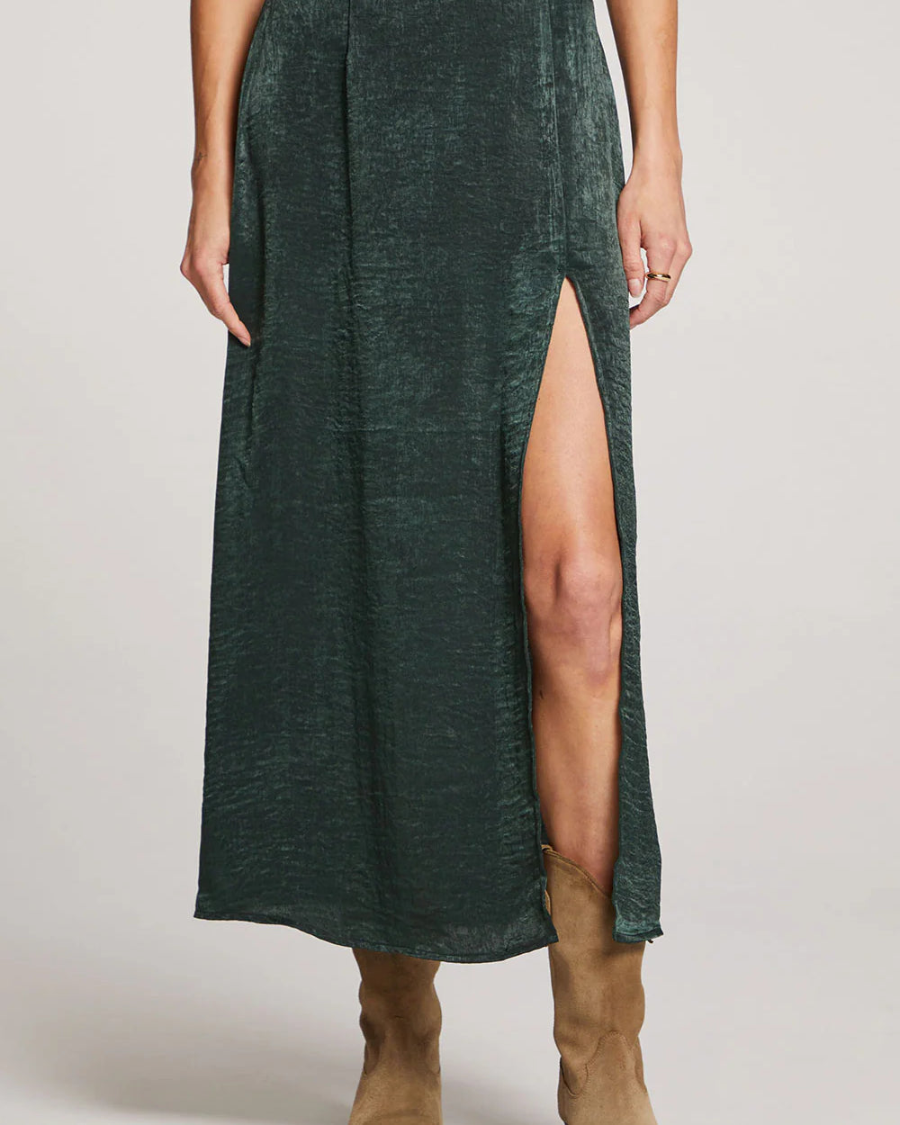 SALTWATER LUXE NARISSA MIDI SKIRT - TWILIGHT