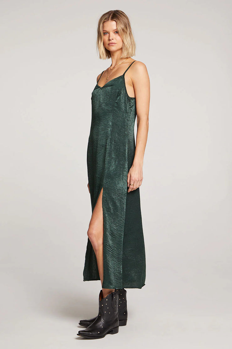 SALTWATER LUXE ISABELLA MIDI DRESS - TWILIGHT