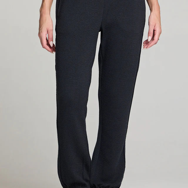 SALTWATER LUXE PULL ON JOGGER - BLACK