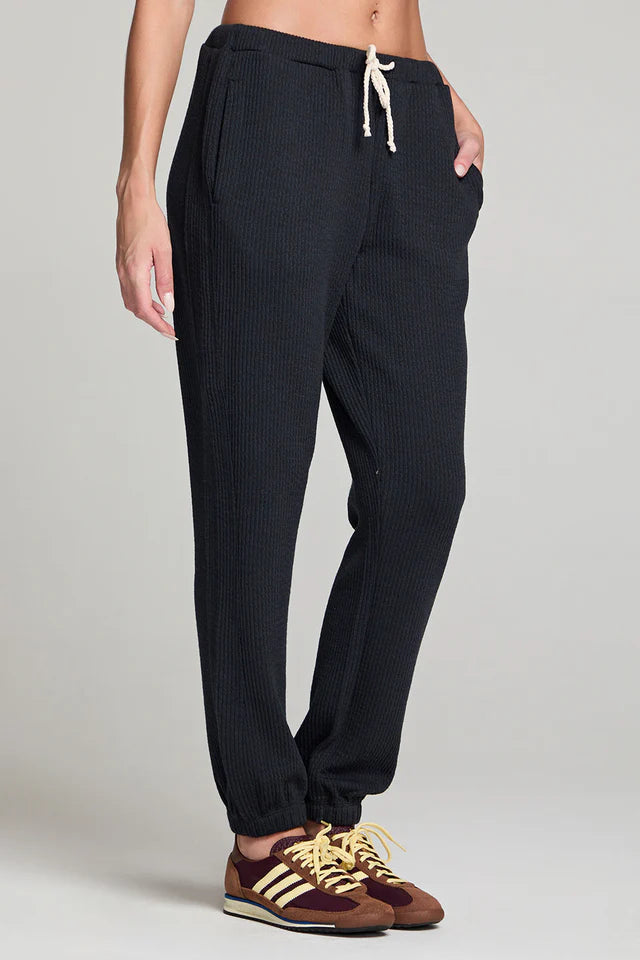 SALTWATER LUXE PULL ON JOGGER - BLACK