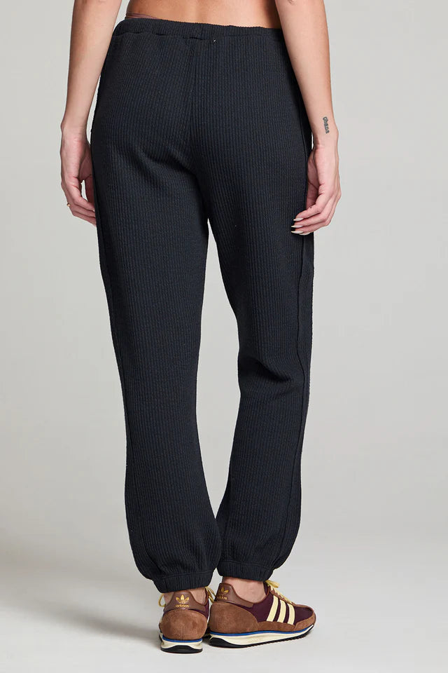 SALTWATER LUXE PULL ON JOGGER - BLACK