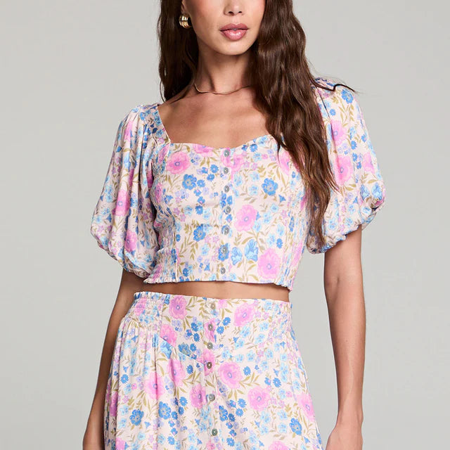 SALTWATER LUXE ELYSIA TOP - MULTI