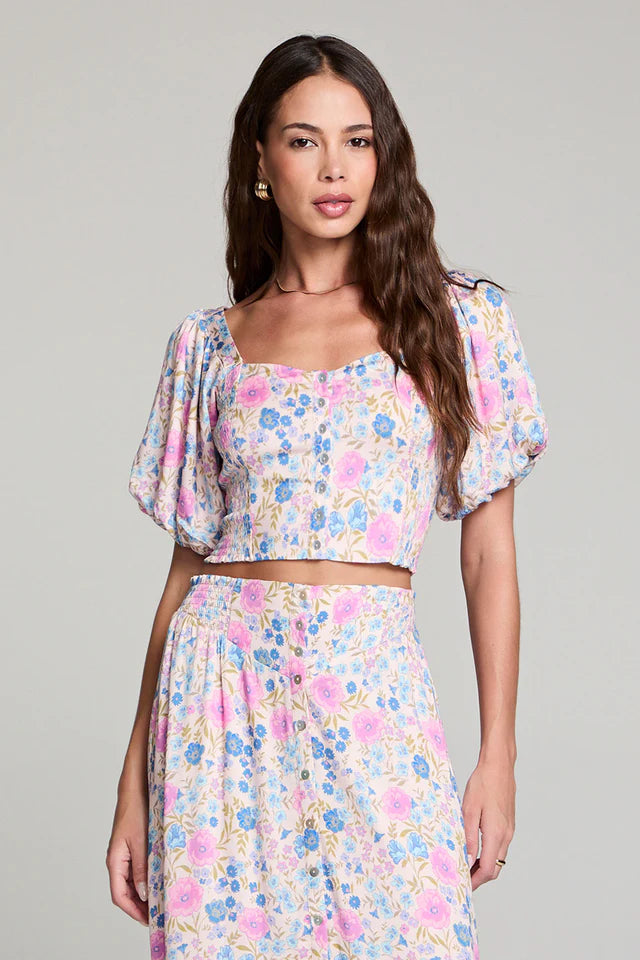 SALTWATER LUXE ELYSIA TOP - MULTI