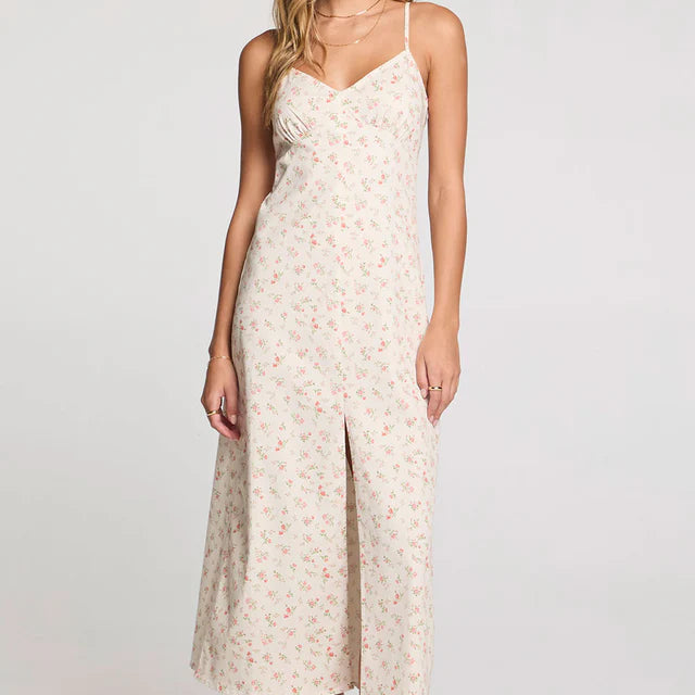 SALTWATER LUXE ELOWIN MIDI DRESS - IVORY