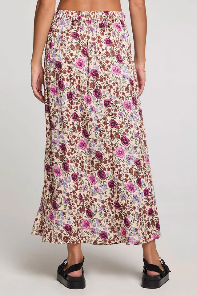 SALTWATER LUXE NARISSA MIDI SKIRT - MULTI