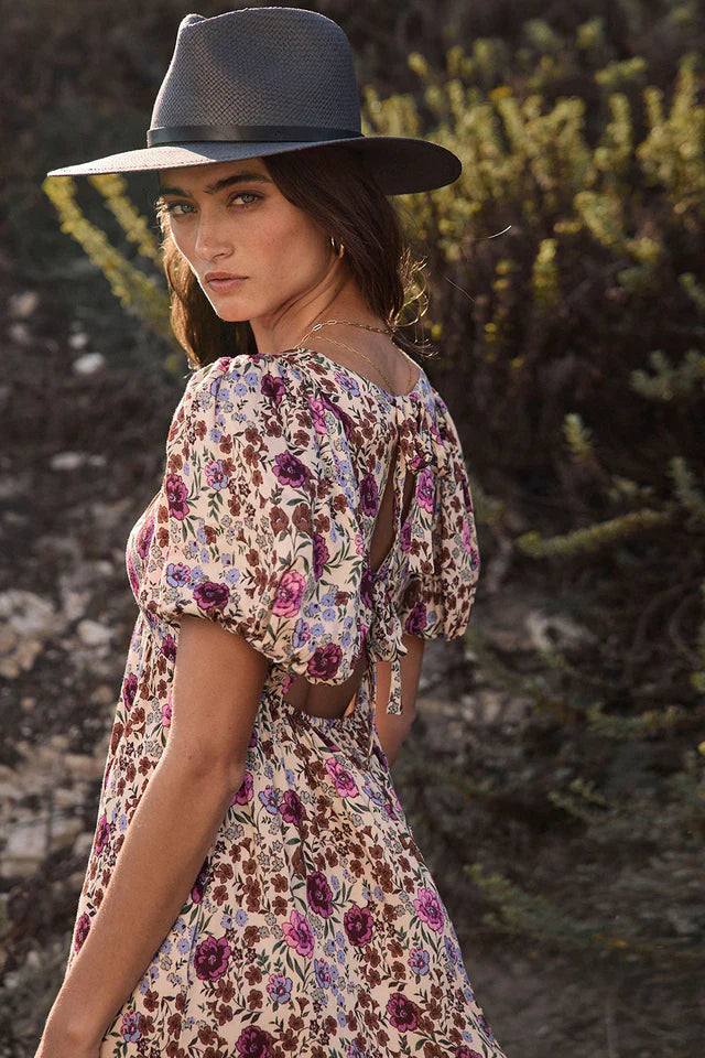 SALTWATER LUXE BREELYN MINI DRESS - MULTI