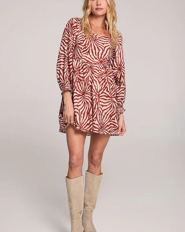 SALTWATER LUXE AMBRE DRESS - RUSTIC