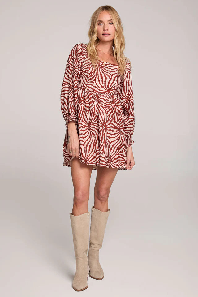 SALTWATER LUXE AMBRE DRESS - RUSTIC