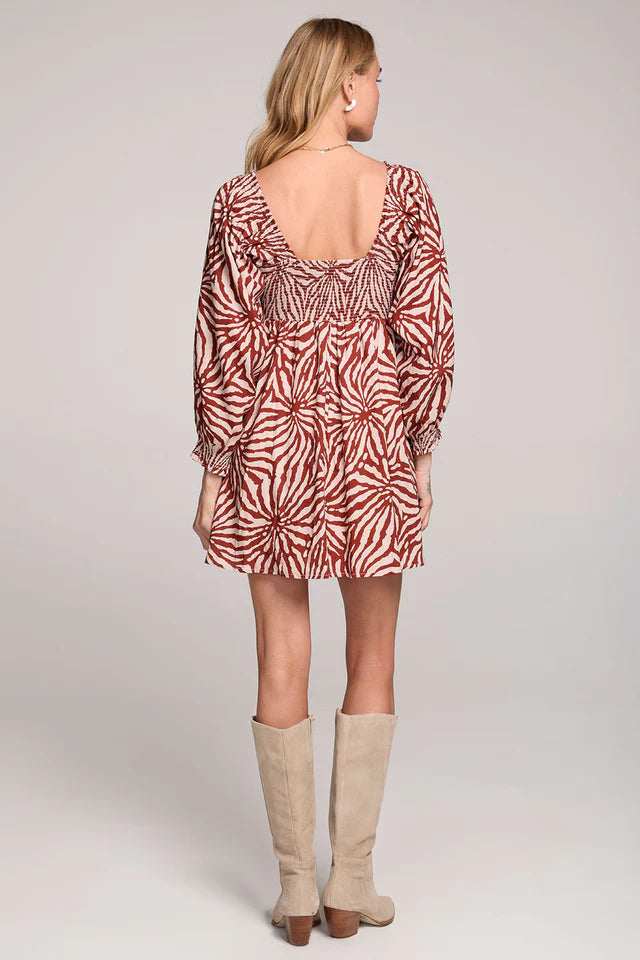 SALTWATER LUXE AMBRE DRESS - RUSTIC